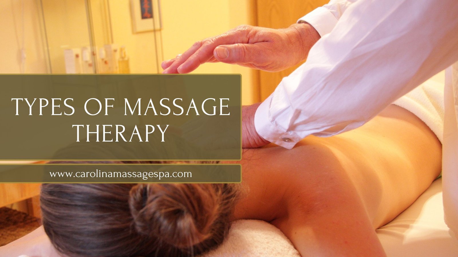 showcasing the variety of massage therapy types.