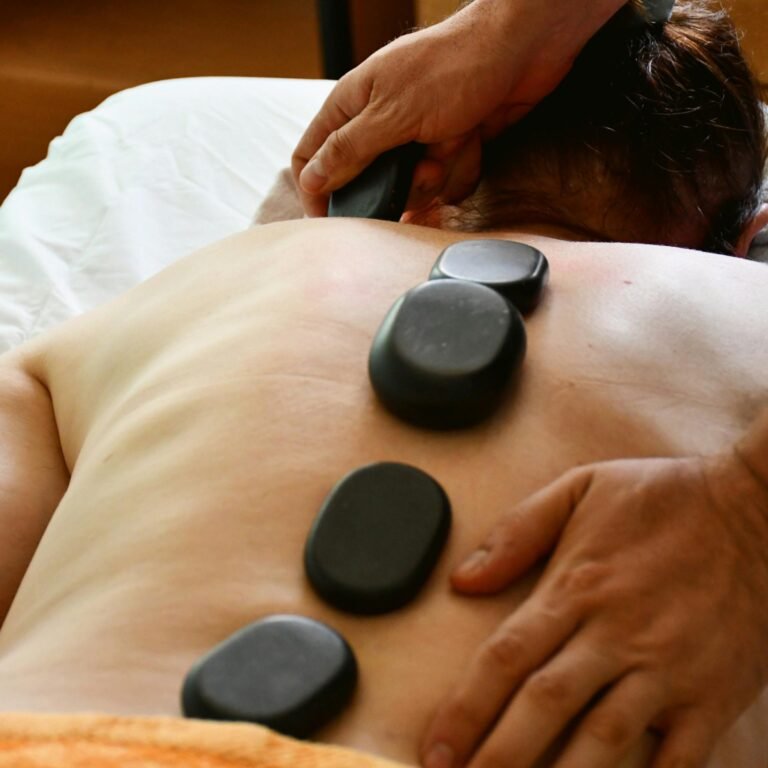 Experience relaxation with a soothing hot stone massage. Perfect for stress relief and rejuvenation.